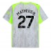 Manchester City Matheus Nunes #27 3rd Dres 2025-26 Krátkým Rukávem